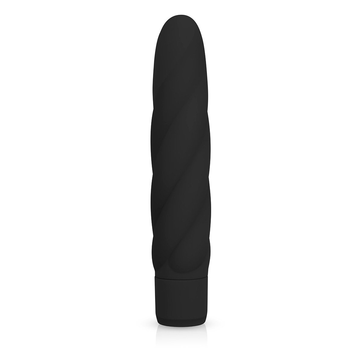 Schwarzer Vibrator aus Silikon - vergleichen und günstig kaufen